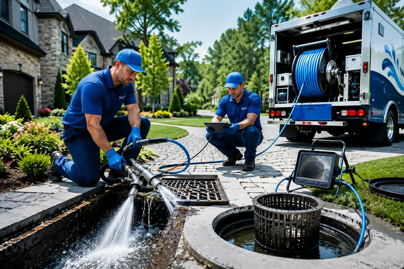 Local outdoor drain cleaning professionals in Freeburg, MO