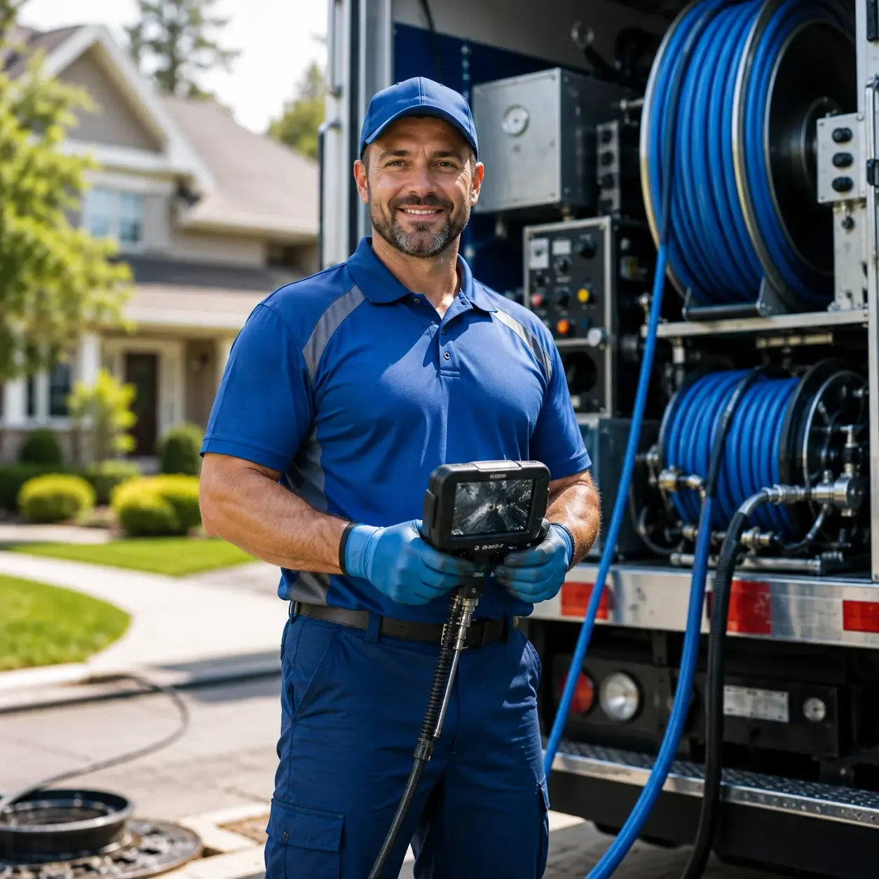 Local outdoor drain cleaning specialists in Freeburg, MO